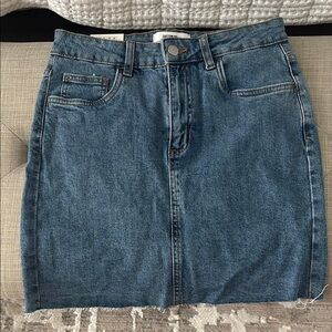 Cotton On Classic Blue Denim Skirt